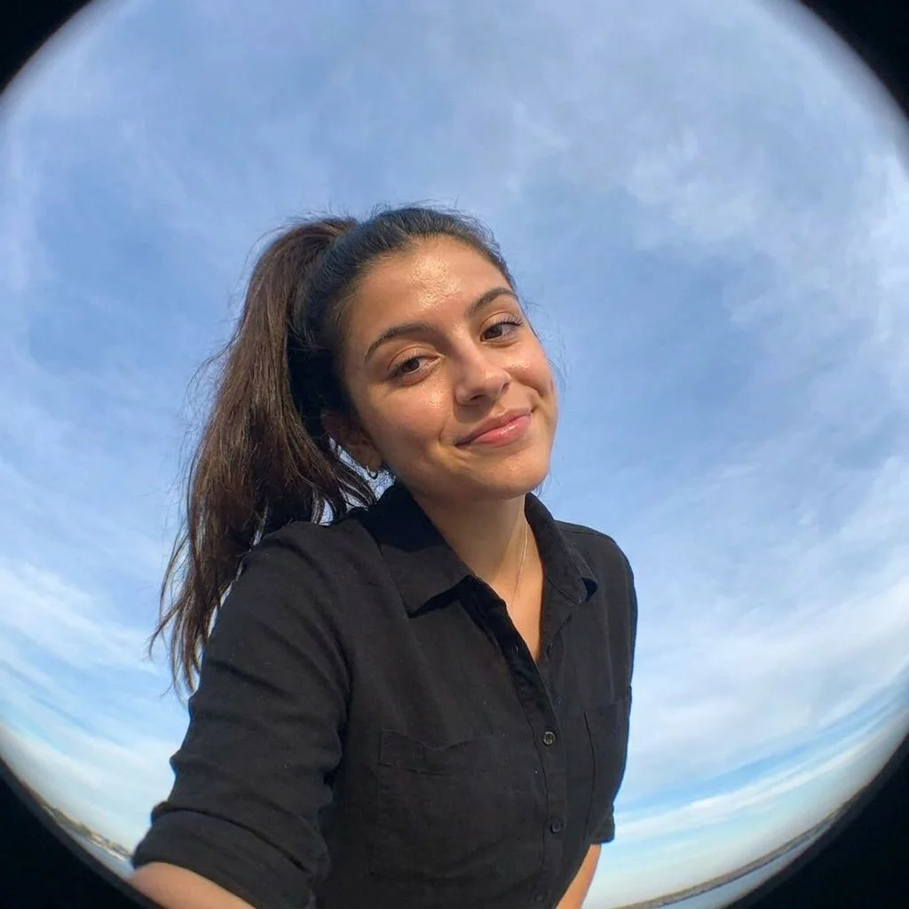 Fisheye Sky — Studio Girl subject