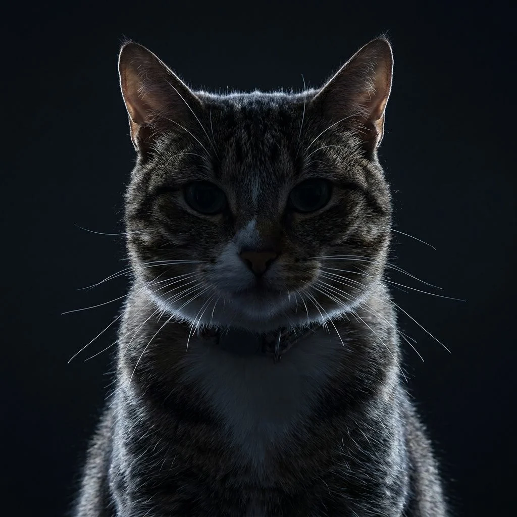 Sculptural — Studio Cat subject