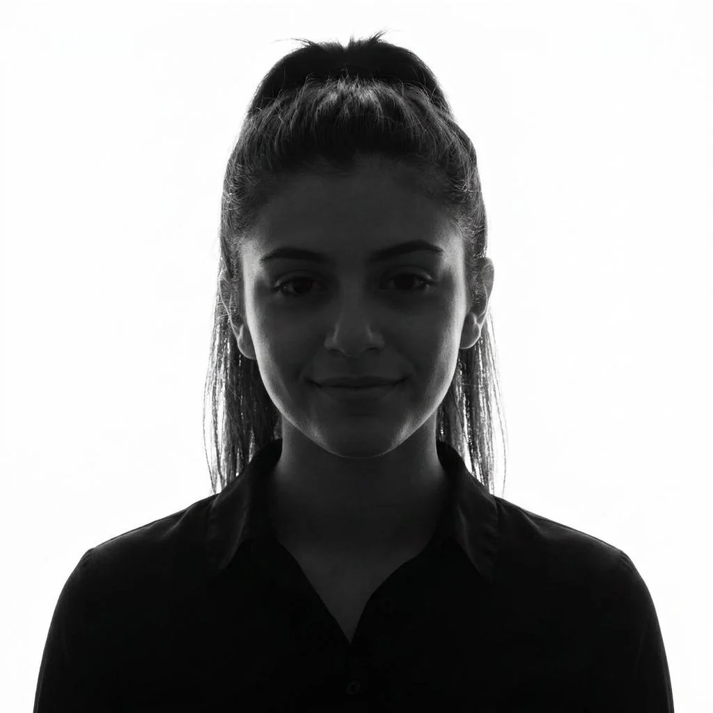 Dramatic Silhouette — Studio Girl subject