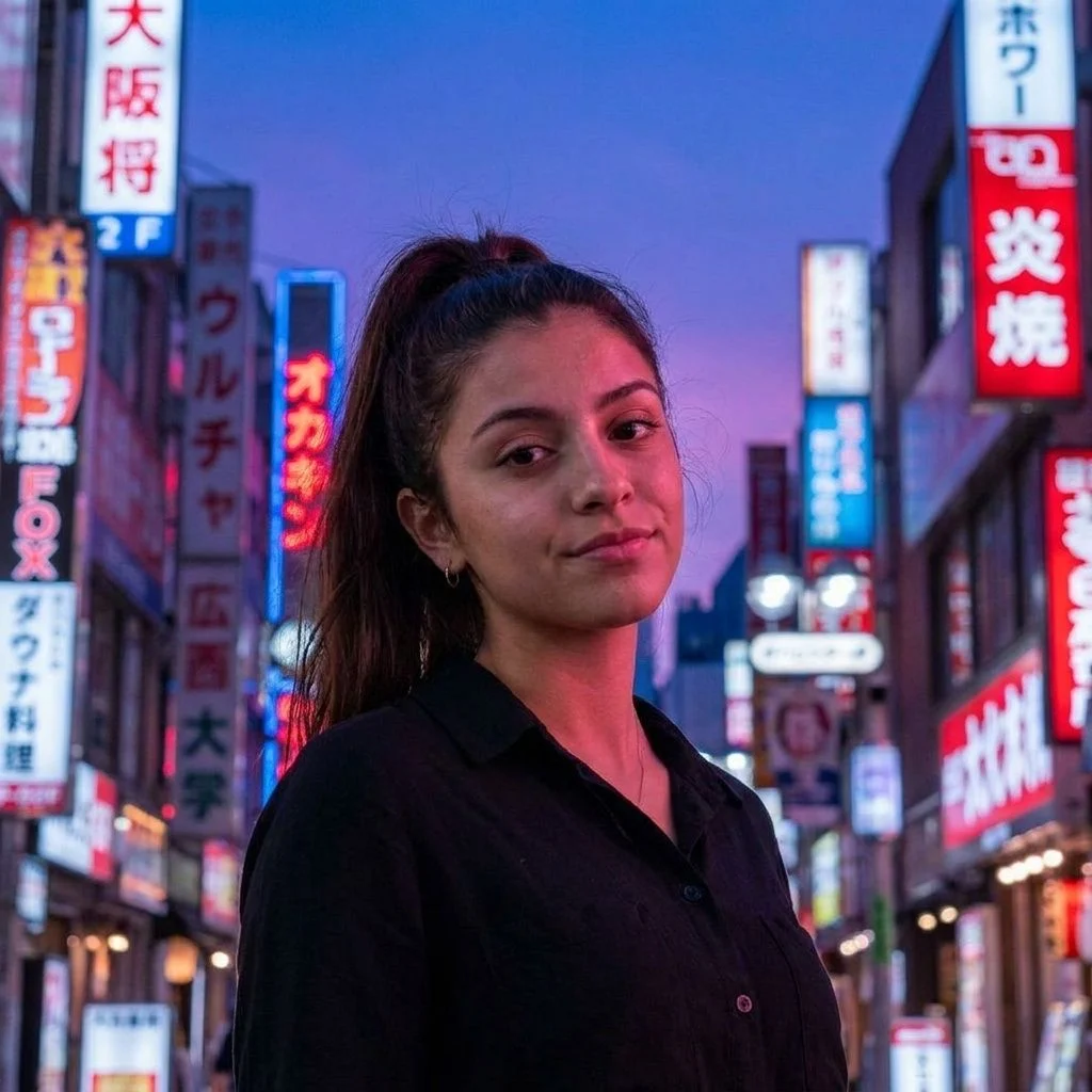 Tokyo Neon — Studio Girl subject
