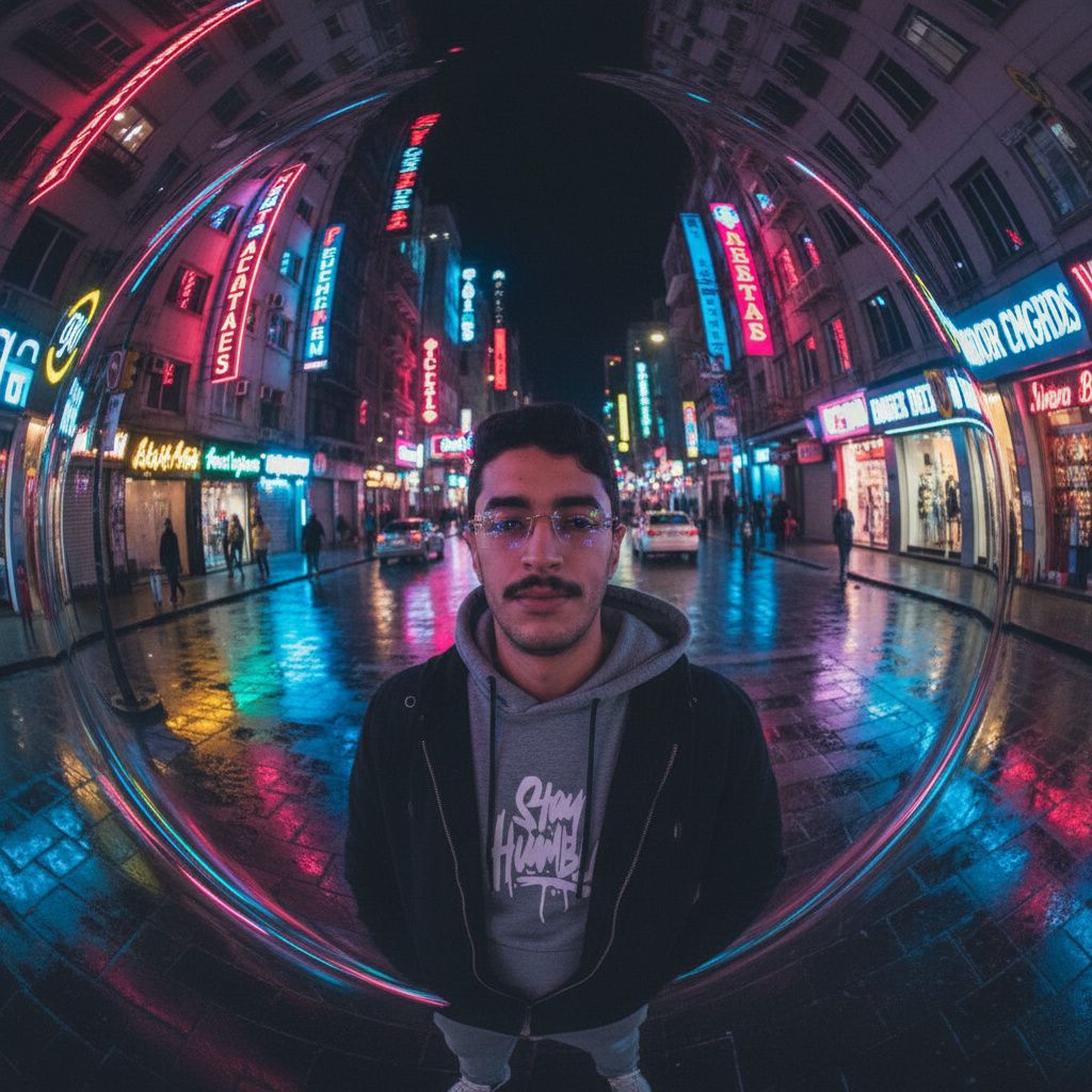 Urban Fisheye sample