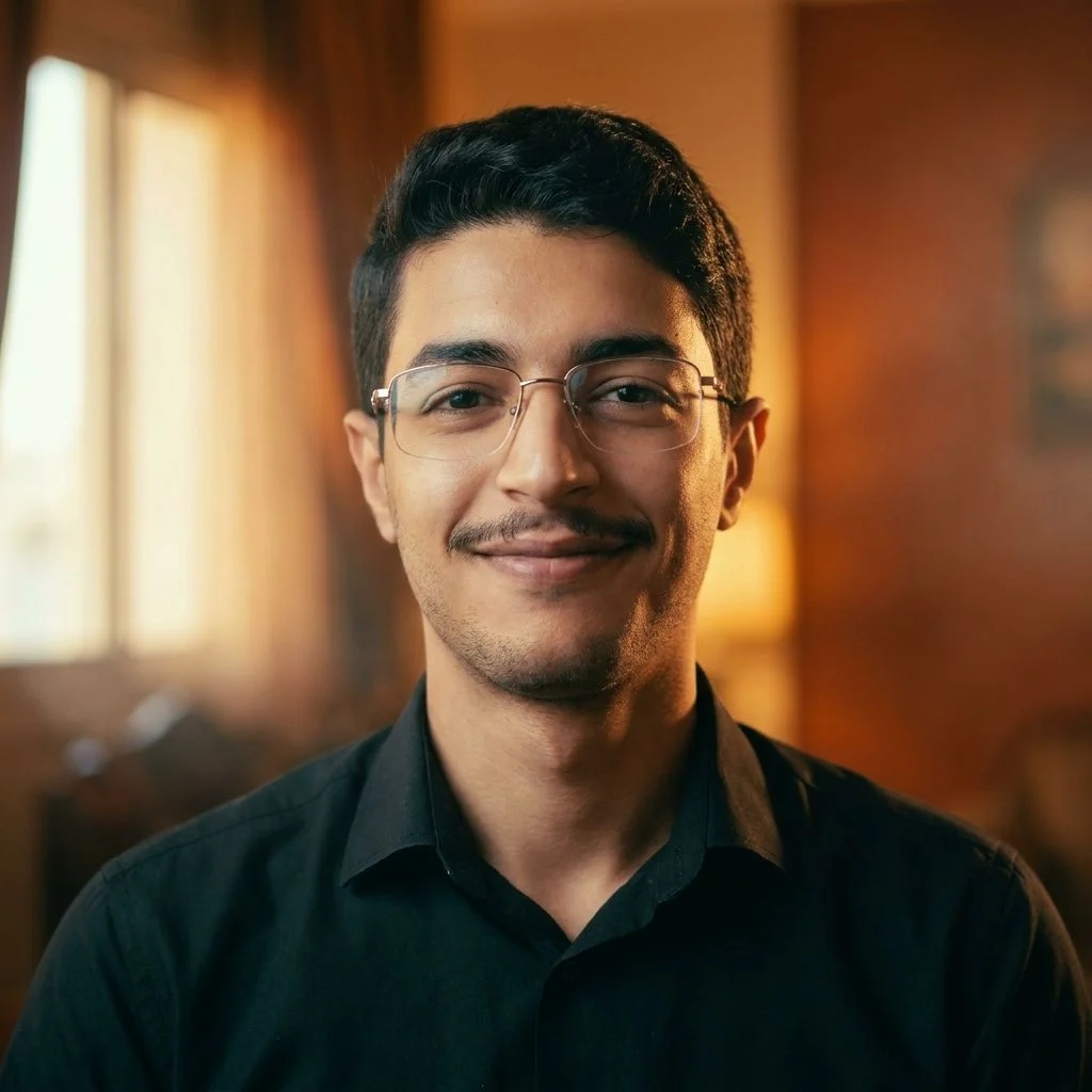 Warm Cinematic — generated headshot