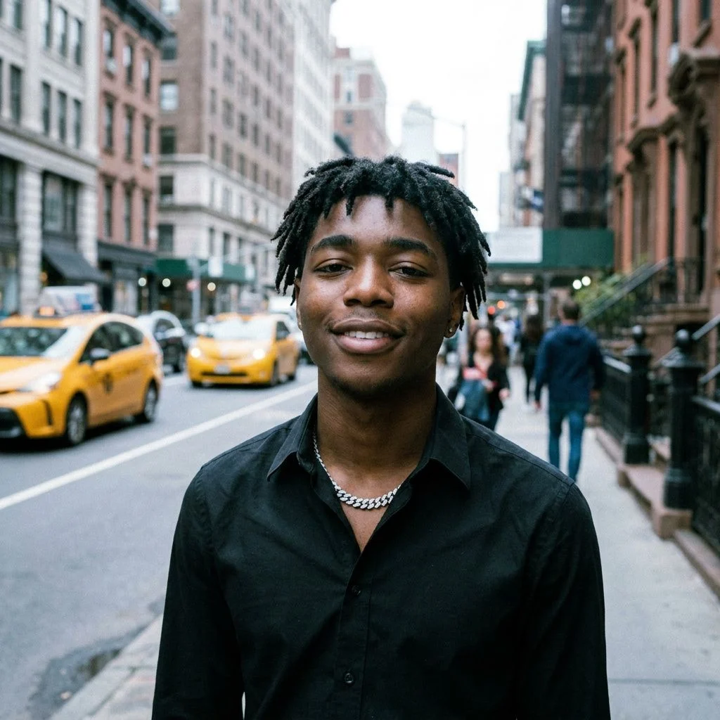 NYC Street — generated headshot